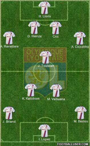 Olympique Lyonnais Formation 2011