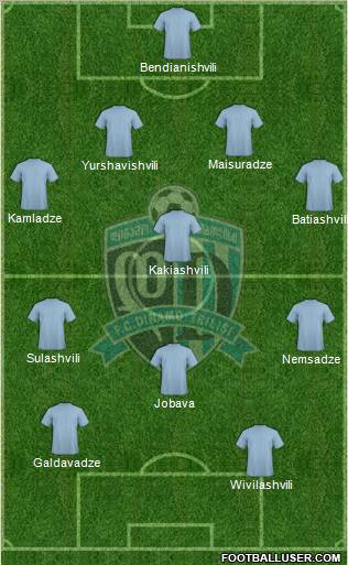 Dinamo Tbilisi Formation 2011