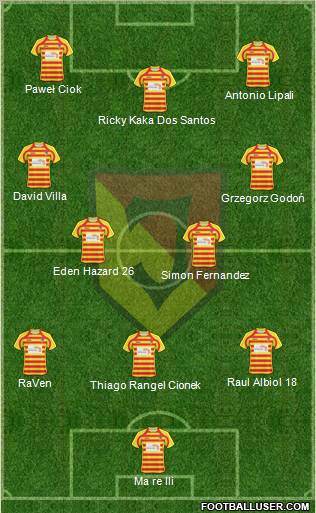 Jagiellonia Bialystok Formation 2011