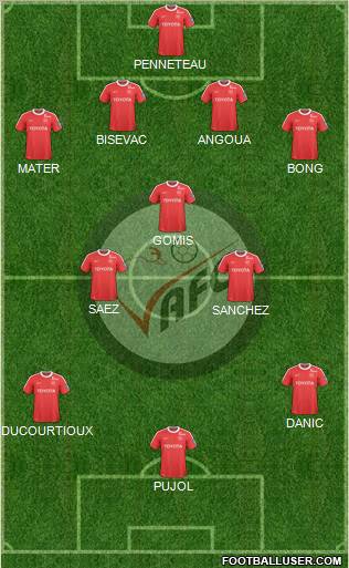 Valenciennes Football Club Formation 2011