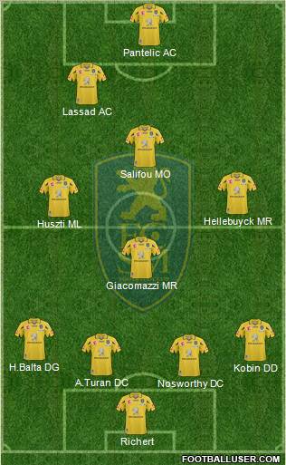 FC Sochaux-Montbéliard Formation 2011