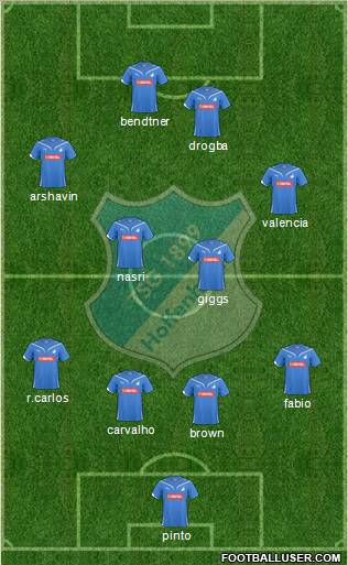 TSG 1899 Hoffenheim Formation 2011