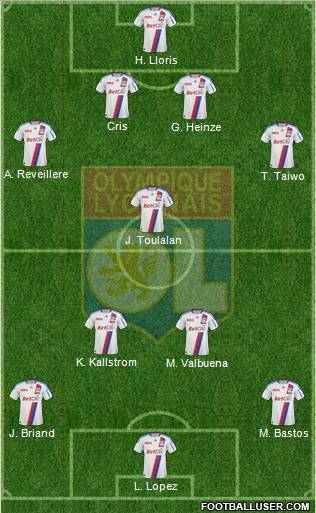 Olympique Lyonnais Formation 2011