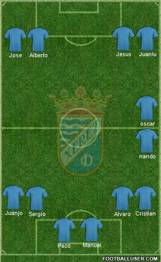 Xerez C.D., S.A.D. Formation 2011