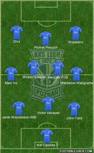 Lech Poznan Formation 2011