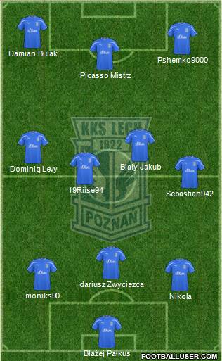 Lech Poznan Formation 2011