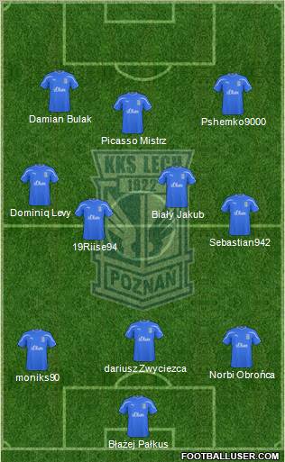 Lech Poznan Formation 2011