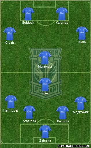 Lech Poznan Formation 2011