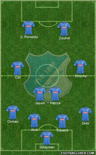 TSG 1899 Hoffenheim Formation 2011