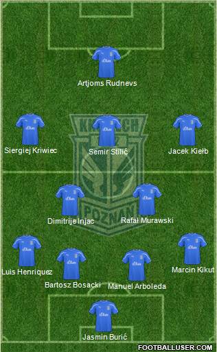 Lech Poznan Formation 2011