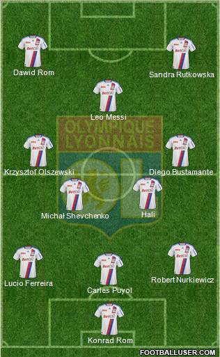 Olympique Lyonnais Formation 2011