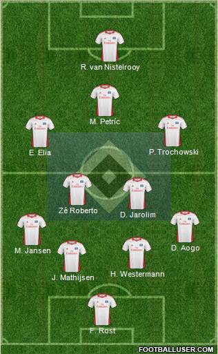 Hamburger SV Formation 2011