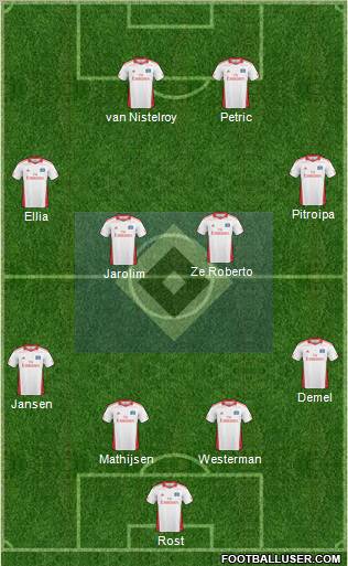 Hamburger SV Formation 2011