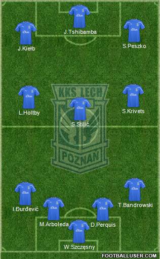 Lech Poznan Formation 2011