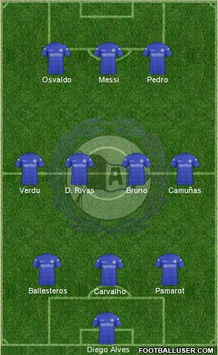 DSC Arminia Bielefeld Formation 2011