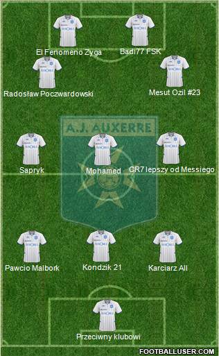 A.J. Auxerre Formation 2011