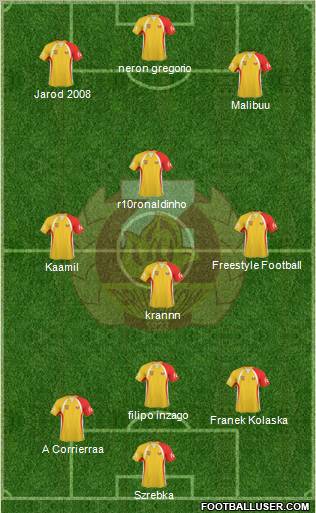 Znicz Pruszkow Formation 2011