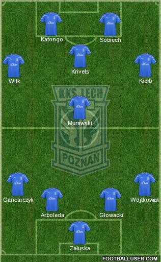 Lech Poznan Formation 2011