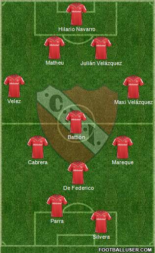 Independiente Formation 2011