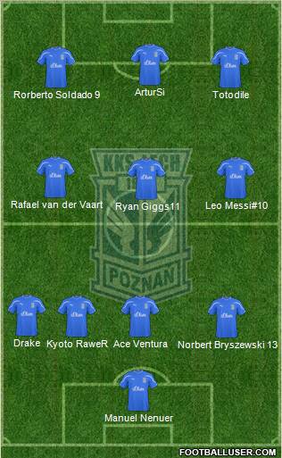 Lech Poznan Formation 2011