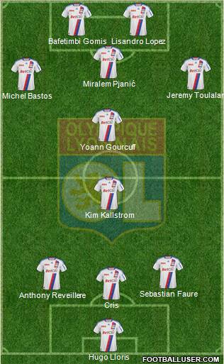 Olympique Lyonnais Formation 2011