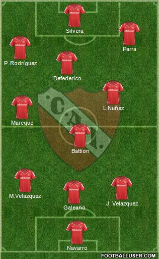 Independiente Formation 2011