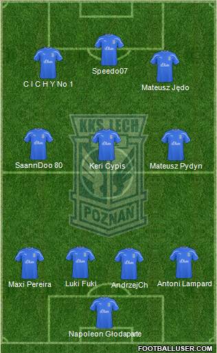 Lech Poznan Formation 2011