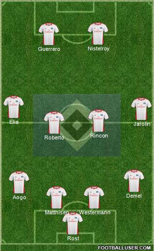 Hamburger SV Formation 2011