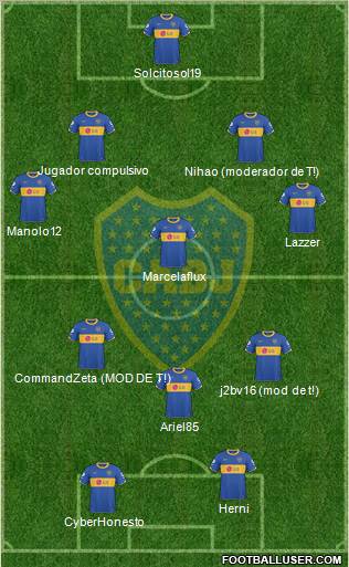 Boca Juniors Formation 2011