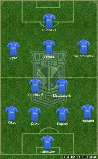 Lech Poznan Formation 2011