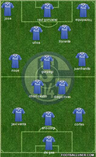 FC Schalke 04 Formation 2011