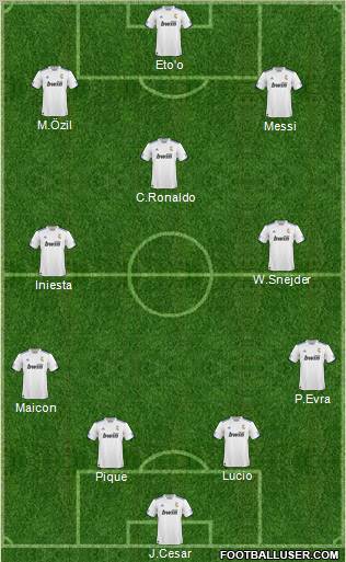 R. Madrid Castilla Formation 2011