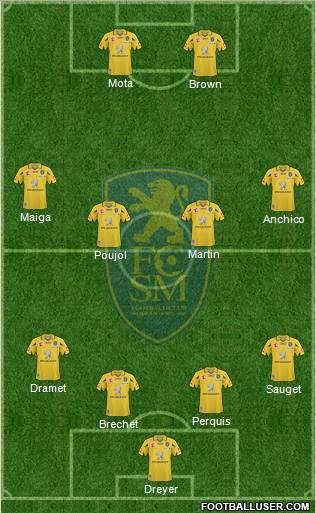 FC Sochaux-Montbéliard Formation 2011