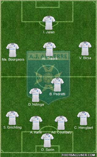 A.J. Auxerre Formation 2011