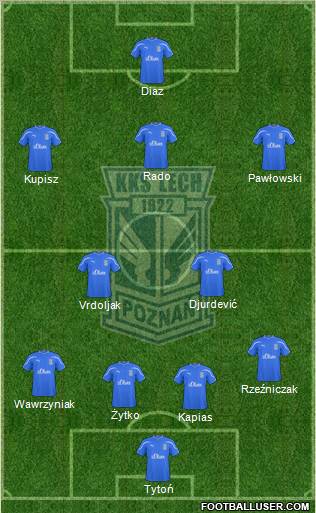 Lech Poznan Formation 2011