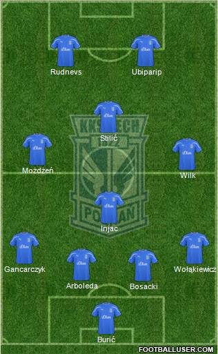 Lech Poznan Formation 2011