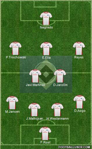 Hamburger SV Formation 2011