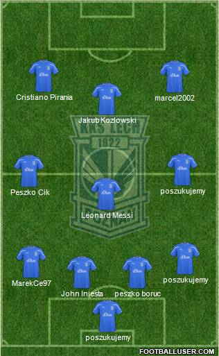 Lech Poznan Formation 2011