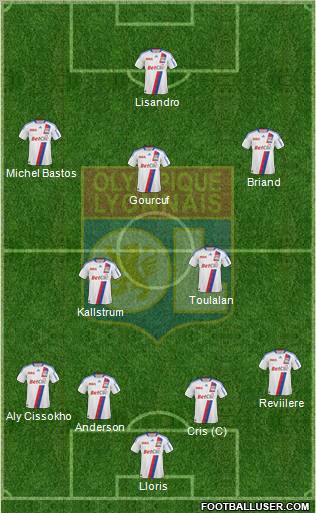 Olympique Lyonnais Formation 2011