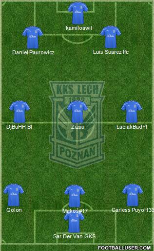 Lech Poznan Formation 2011