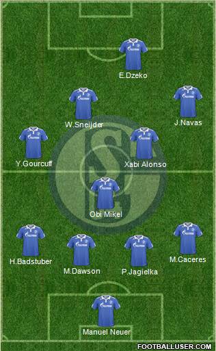 FC Schalke 04 Formation 2011