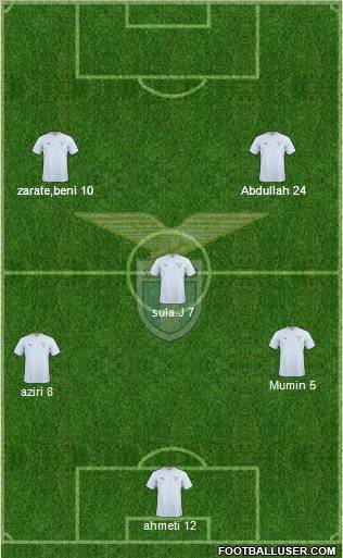 S.S. Lazio Formation 2011