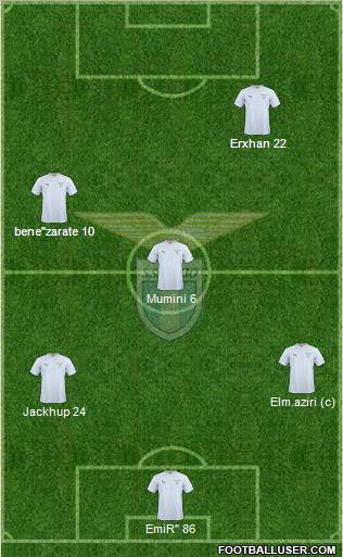 S.S. Lazio Formation 2011