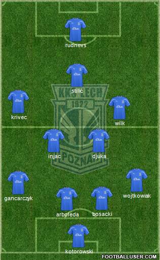 Lech Poznan Formation 2011