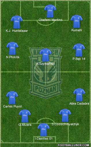 Lech Poznan Formation 2011