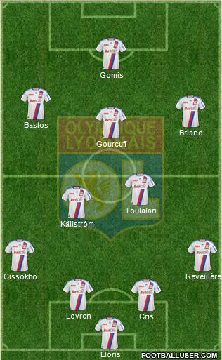 Olympique Lyonnais Formation 2011