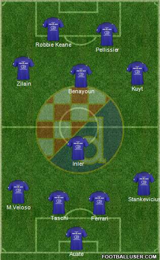 NK Dinamo Formation 2011