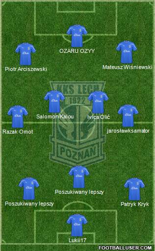 Lech Poznan Formation 2011