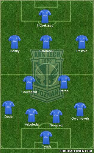 Lech Poznan Formation 2011