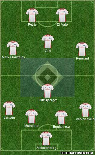 Hamburger SV Formation 2011